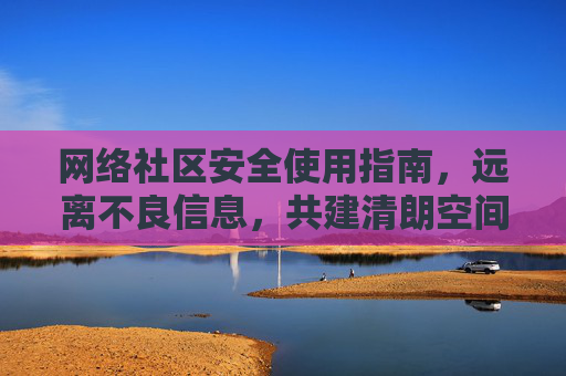网络社区安全使用指南，远离不良信息，共建清朗空间，网络社区安全使用指南，远离不良信息，共建清朗空间