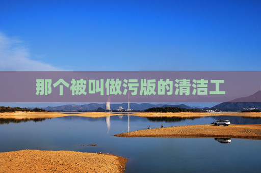 那个被叫做污版的清洁工