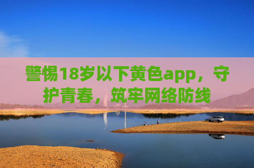 警惕18岁以下黄色app,守护青春,筑牢网络防线