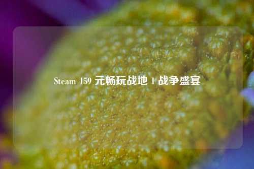 Steam 159 元畅玩战地 1 战争盛宴