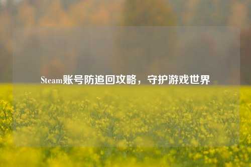 Steam账号防追回攻略,守护游戏世界