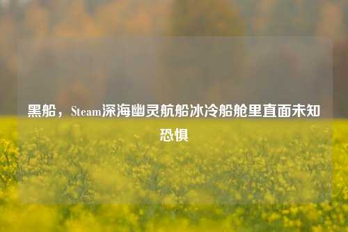 黑船,Steam深海幽灵航船冰冷船舱里直面未知恐惧