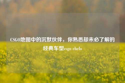 CSGO地图中的沉默伙伴，你熟悉却未必了解的经典车型csgo chelo