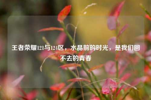 王者荣耀121与124区，水晶前的时光，是我们回不去的青春