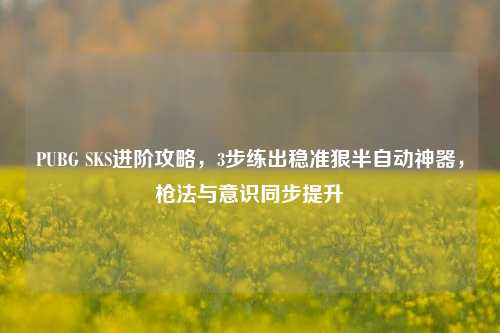 PUBG SKS进阶攻略，3步练出稳准狠半自动神器，枪法与意识同步提升