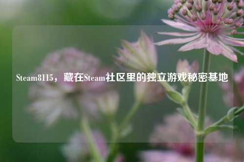 Steam8115，藏在Steam社区里的独立游戏秘密基地