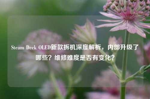 Steam Deck OLED新款拆机深度解析，内部升级了哪些？维修难度是否有变化？