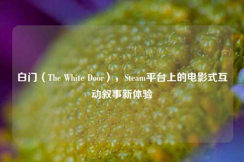 白门（The White Door），Steam平台上的电影式互动叙事新体验