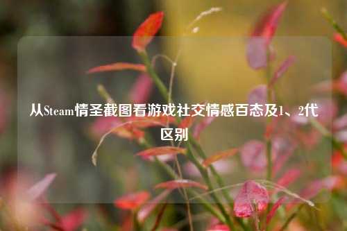 从Steam情圣截图看游戏社交情感百态及1、2代区别