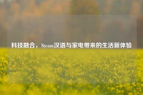 科技融合，Steam汉语与家电带来的生活新体验